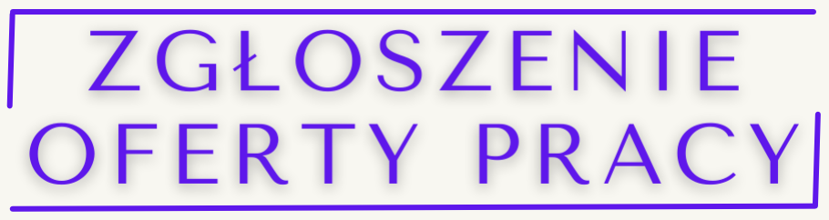 Logo - Zgłoszenie oferty pracy