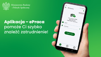 ePraca - zachęta do instalacji aplikacji