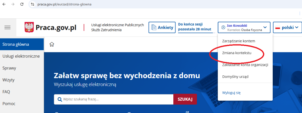 Zdjęcie poglądowe z praca.gov.pl