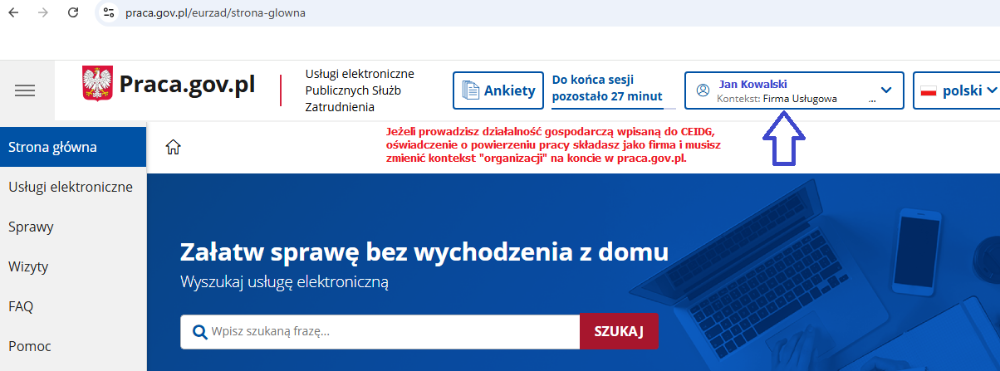 Zdjęcie poglądowe z praca.gov.pl